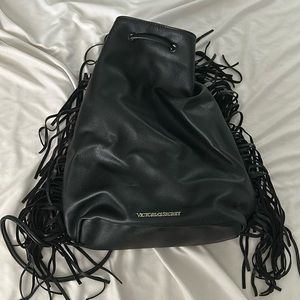 Victoria’s Secret fringe backpack